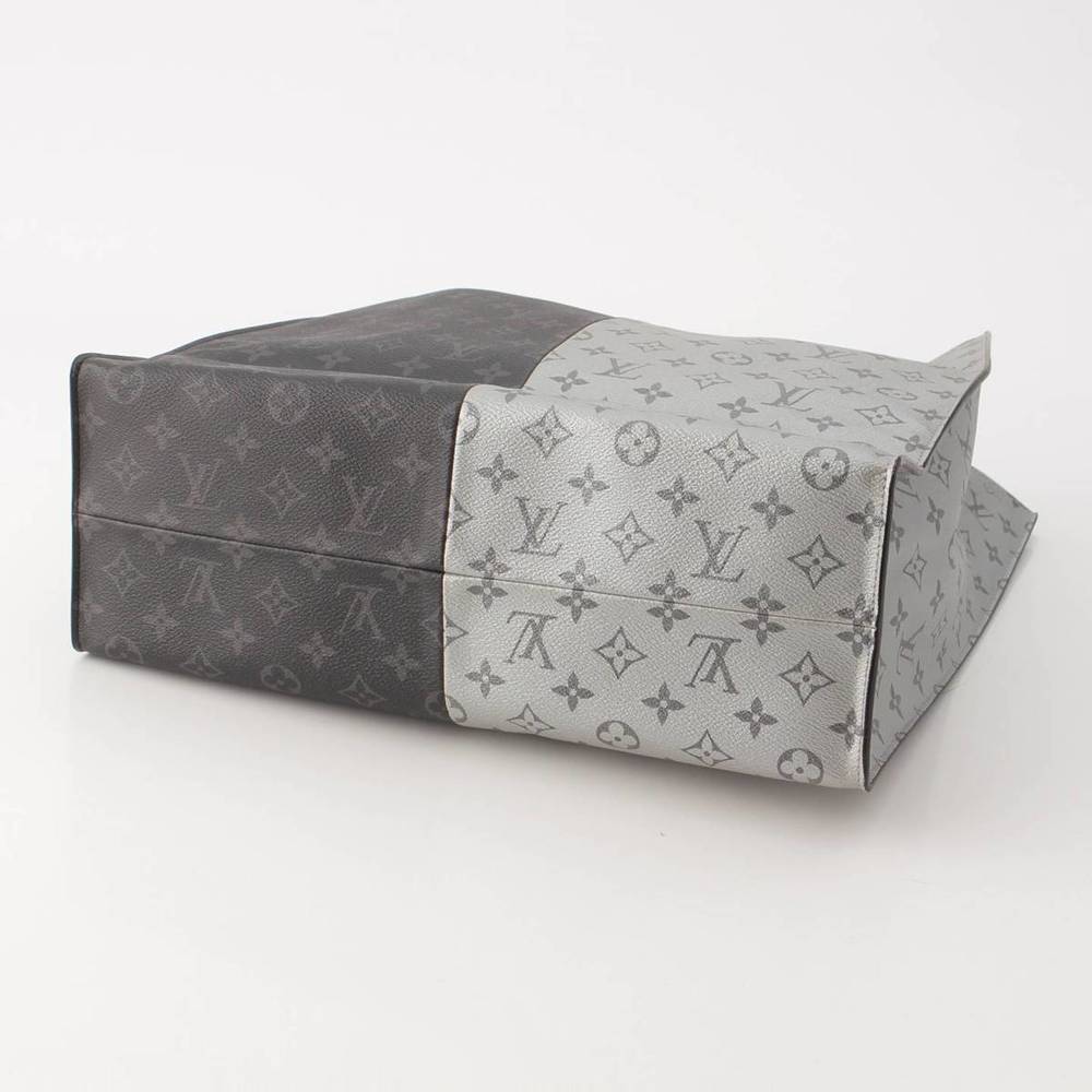 Louis Vuitton Monogram Eclipse Split Bicolor Tote… - image 5